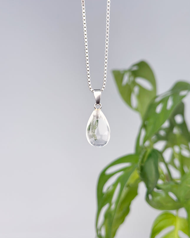 Bergkristall (Pampelform) - 925 Silber