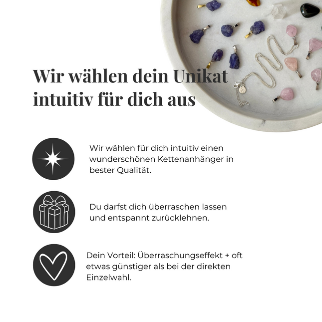 Granat Kettenanhänger