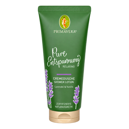 Pure Entspannung Cremedusche von Primavera, 200 ml