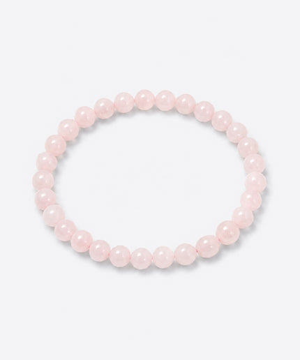 Rosenquarz Perlenarmband (4-6mm Perlen)