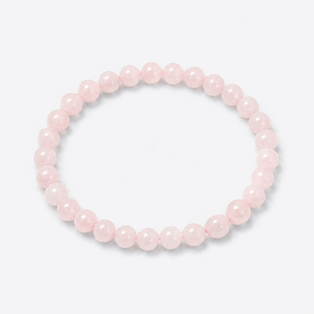 Rosenquarz Perlenarmband (4-6mm Perlen)
