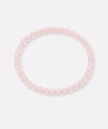 Rosenquarz Perlenarmband (4-6mm Perlen)