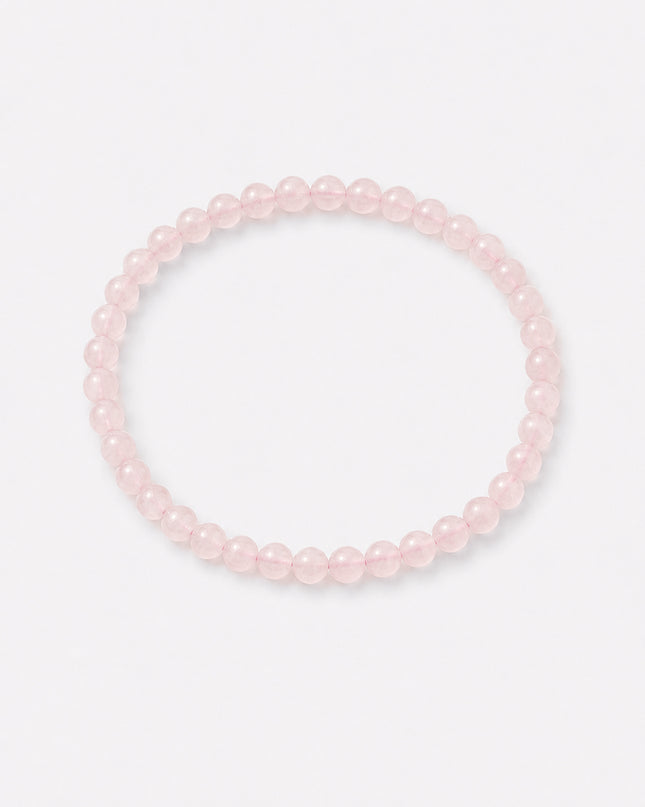 Rosenquarz Perlenarmband (4-6mm Perlen)