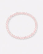 Rosenquarz Perlenarmband (4-6mm Perlen)