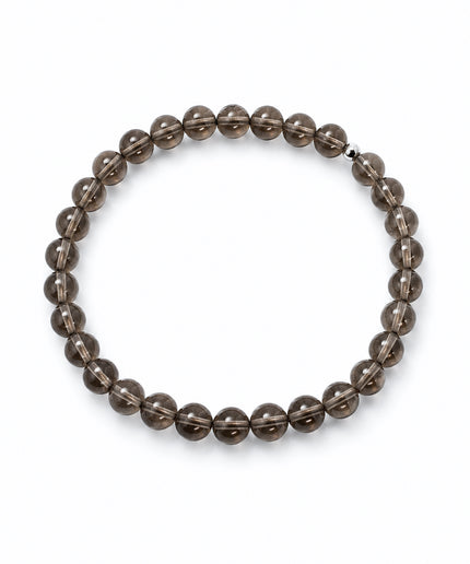Rauchquarz Perlenarmband (4-6mm Perlen)