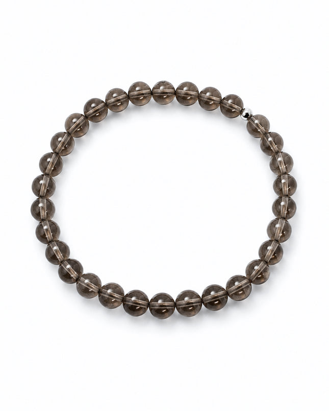 Rauchquarz Perlenarmband (4-6mm Perlen)