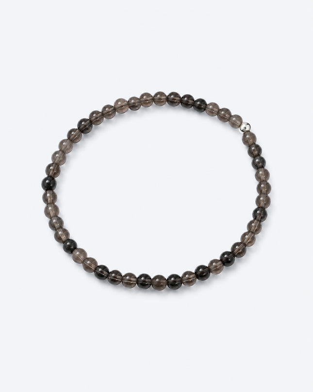 Rauchquarz Perlenarmband (4-6mm Perlen)