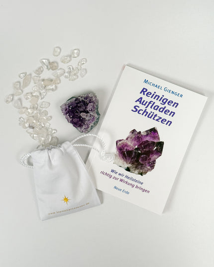 Reinigungs- & Aufladeset für Edelsteine