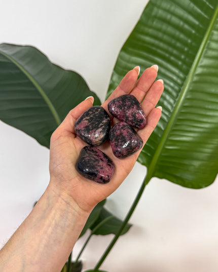 Rhodonit Trommelstein