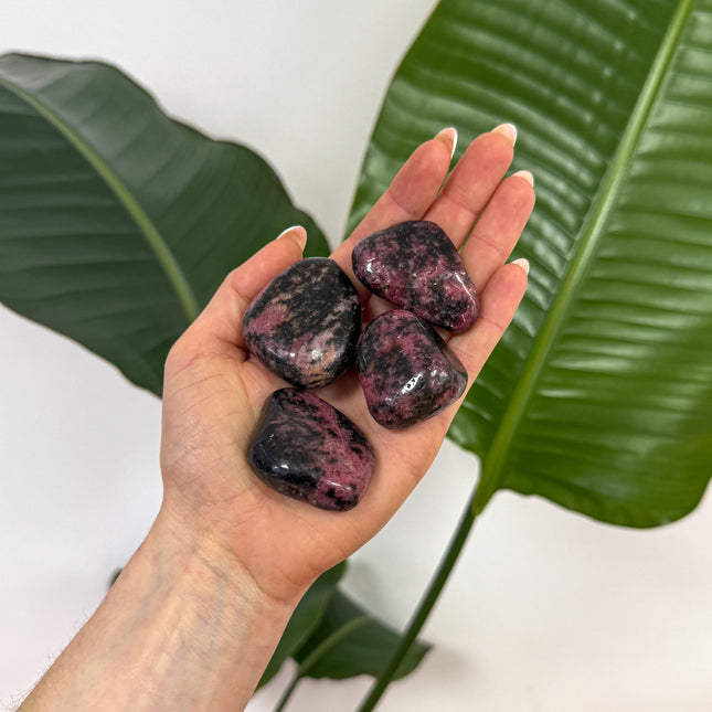 Rhodonit Trommelstein