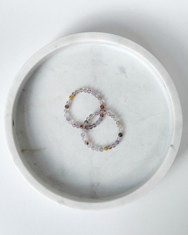 Super Seven Perlenarmband (6mm Perlen)