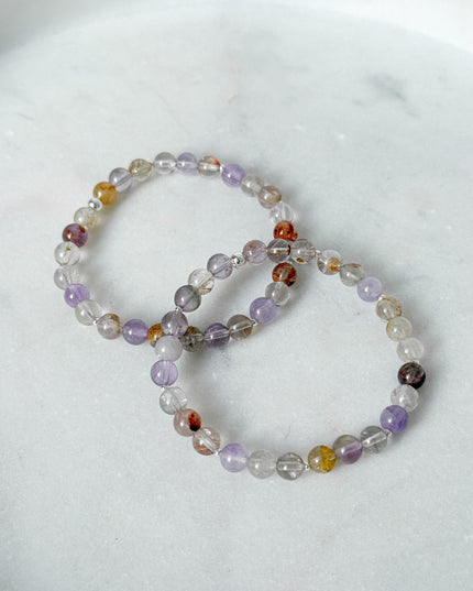 Super Seven Perlenarmband (6mm Perlen)