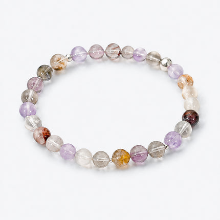 Super Seven Perlenarmband (6mm Perlen)