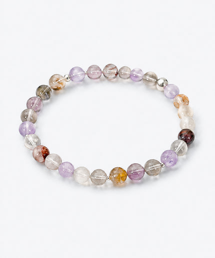 Super Seven Perlenarmband (6mm Perlen)