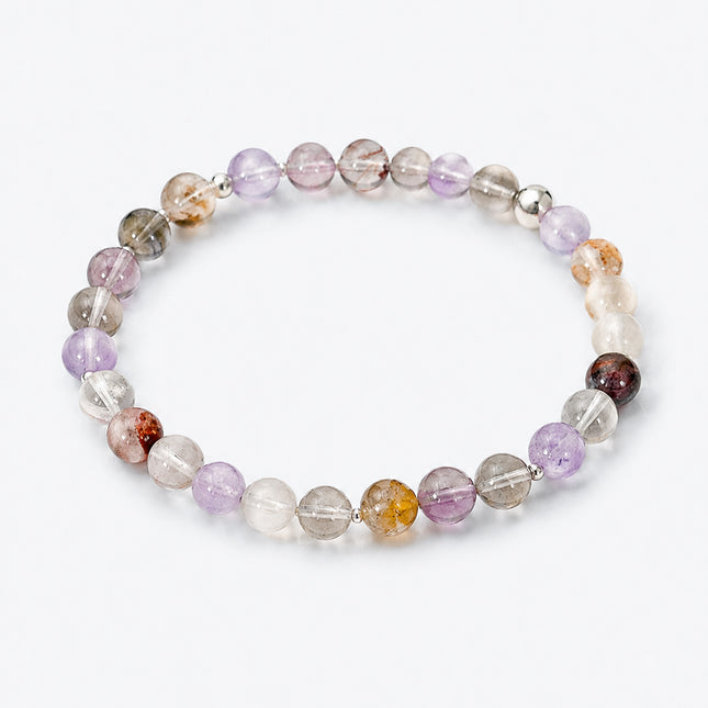 Super Seven Perlenarmband (6mm Perlen)