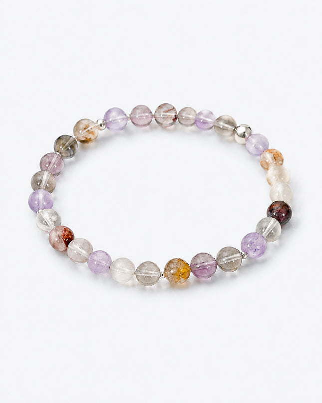 Super Seven Perlenarmband (6mm Perlen)