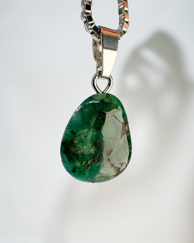 Smaragd - 925 Silber - Nr. 2