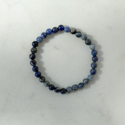Sodalith Perlenarmband (4-6mm Perlen)