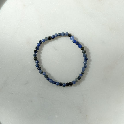 Sodalith Perlenarmband (4-6mm Perlen)