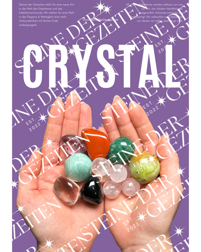 "Hand`s of Crystal" - Poster Digitaler Download