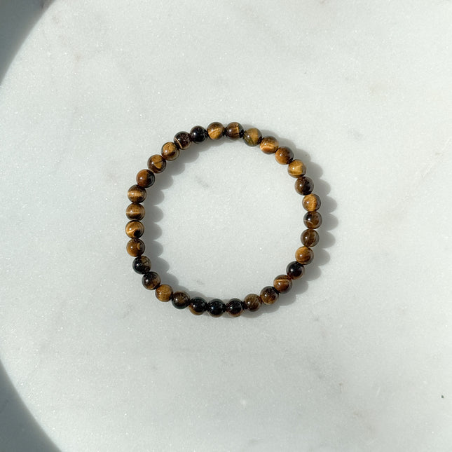 Tigerauge Perlenarmband (4-6mm Perlen)