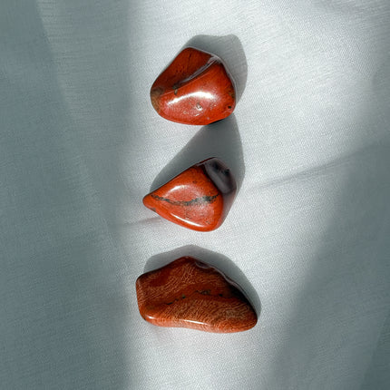 Jaspis rot Trommelstein