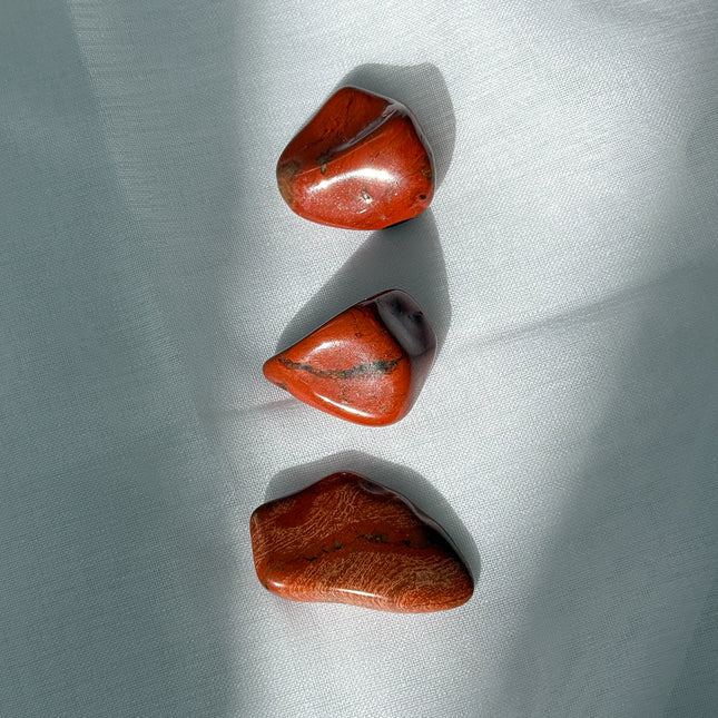 Jaspis rot Trommelstein