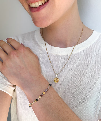 Turmalin Polychrom - Armband facettiert
