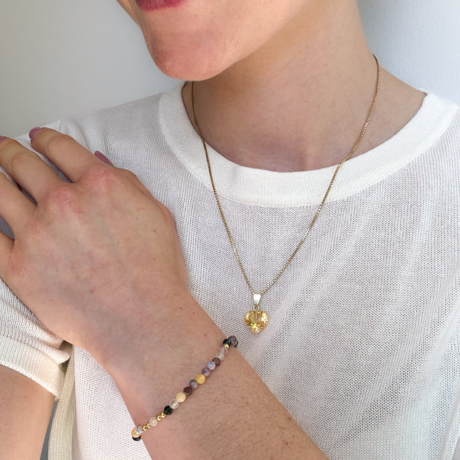 Turmalin Polychrom - Armband facettiert
