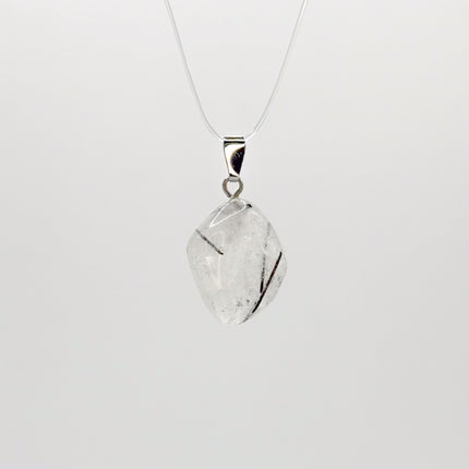 Turmalinquarz Anhänger - 925 Silber
