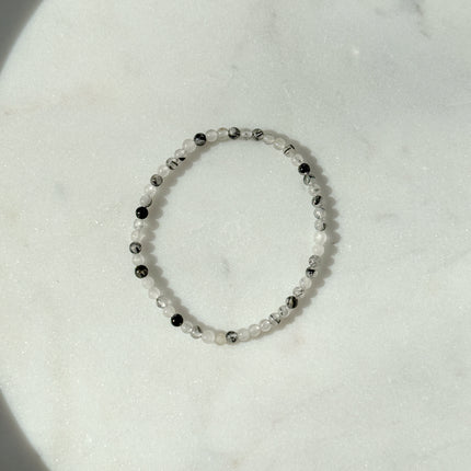 Turmalinquarz Perlenarmband
