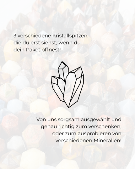 Kristallspitzen Überraschungsbox