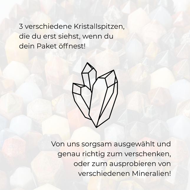 Kristallspitzen Überraschungsbox