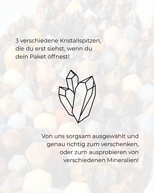 Kristallspitzen Überraschungsbox
