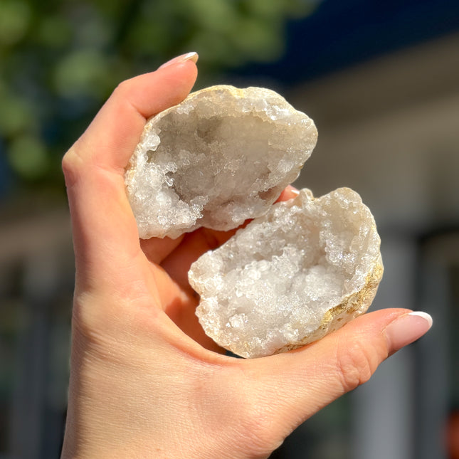 Ü-Ei Quarz Geode