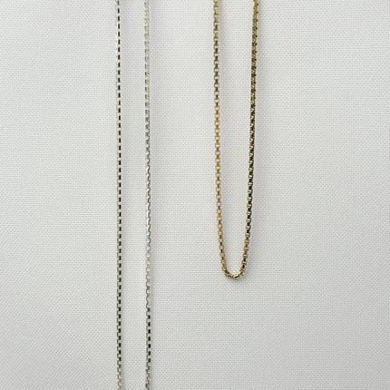 Venezianerkette – 925 Silber & vergoldet
