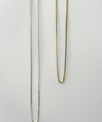 Venezianerkette – 925 Silber & vergoldet