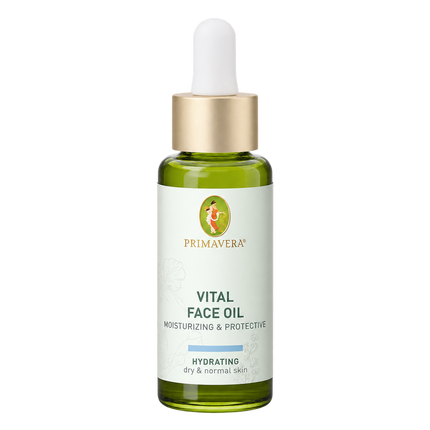 Vital Face Oil – Moisturizing & Protective von Primavera, 30 ml