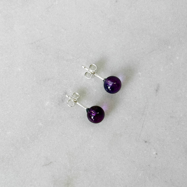 Amethyst Ohrstecker