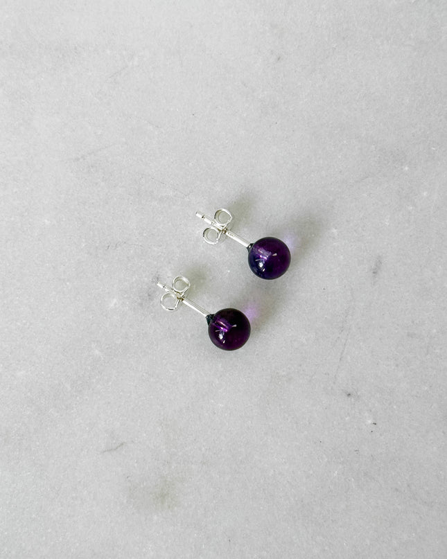 Amethyst Ohrstecker