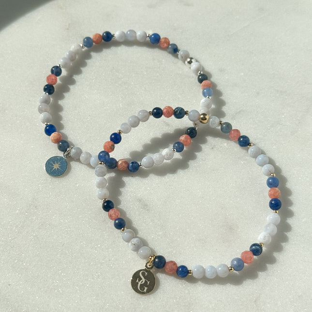 BLUE BLOOM - Armband