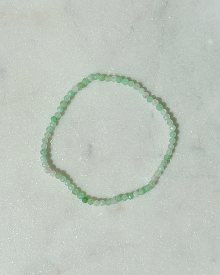 Chrysopras Armband facettiert