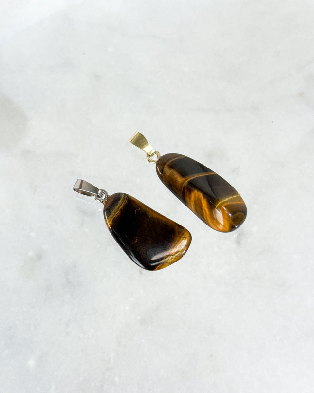 Tigerauge Kettenanhänger