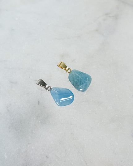 Aquamarin Kettenanhänger