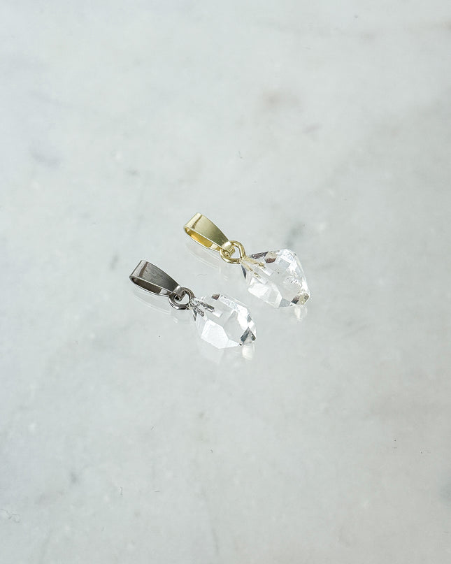 Herkimer Diamant Kettenanhänger
