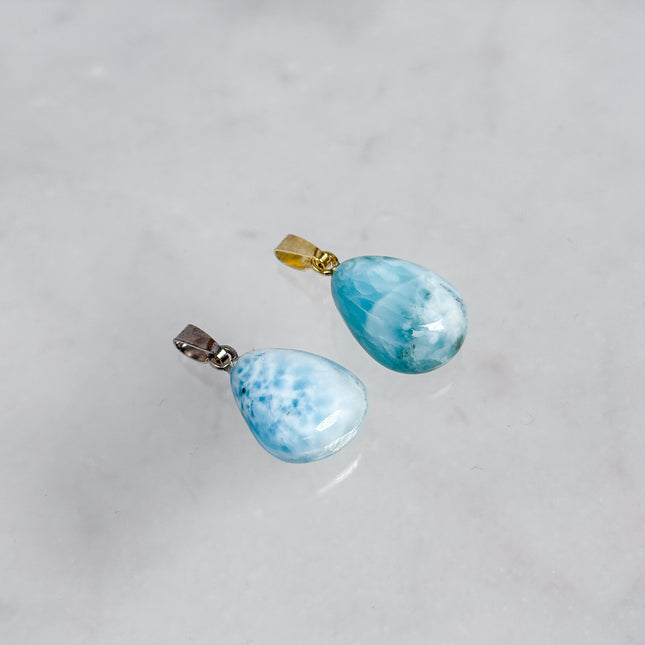 Larimar Kettenanhänger