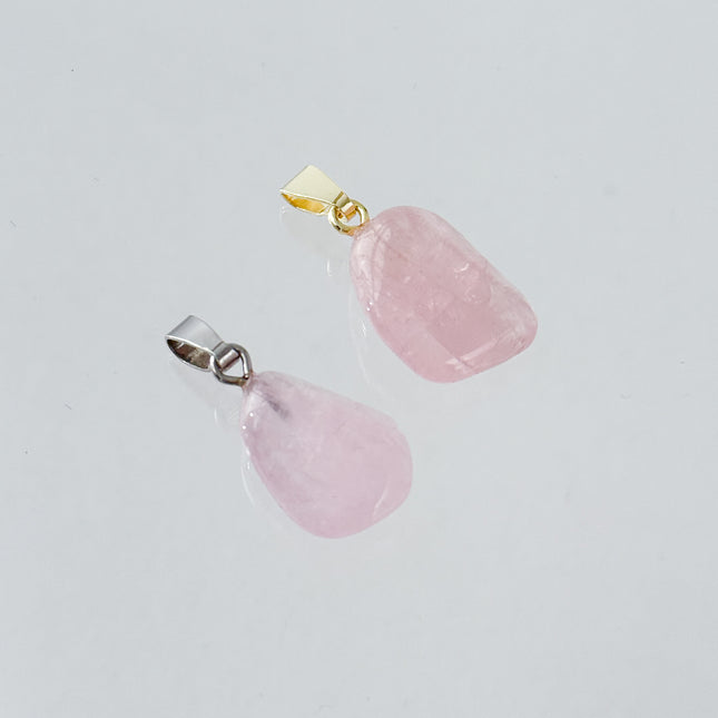 Morganit Kettenanhänger