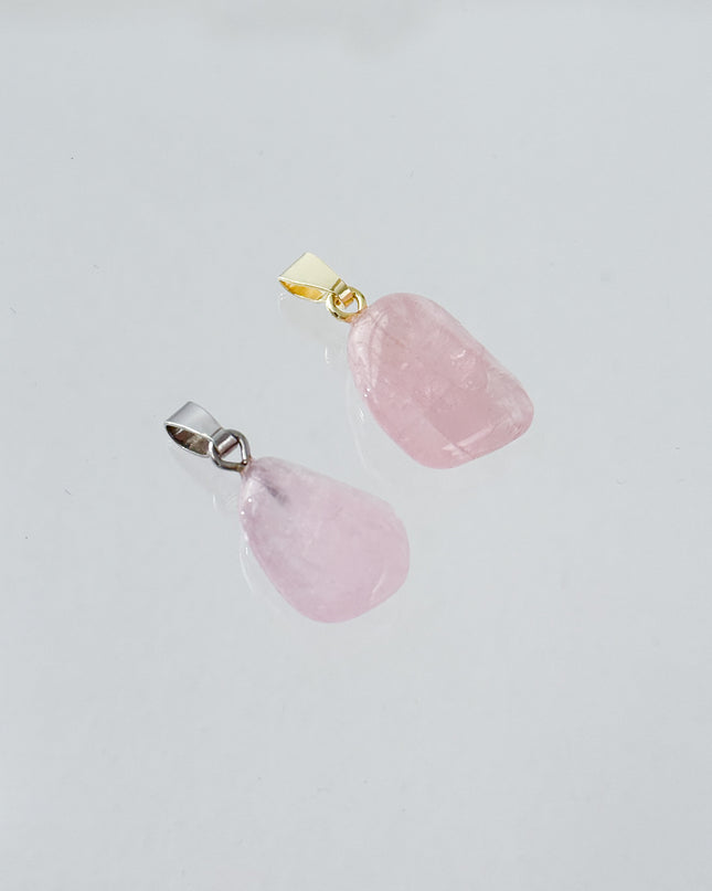 Morganit Kettenanhänger