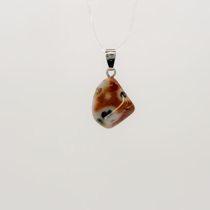 Ozeanachat (Ozeanchalcedon) Anhänger - 925 Silber
