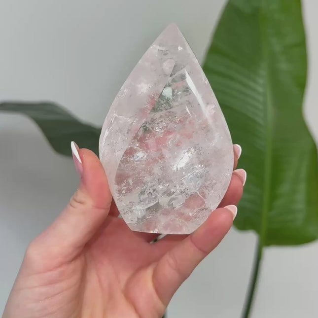 Bergkristall "Holy Flame"